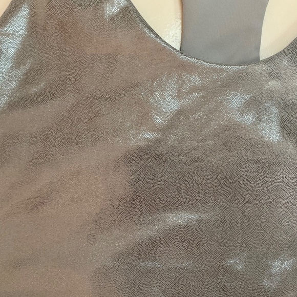 Old Navy Intimates sports bra shiny blue size Large - Picture 3 of 5